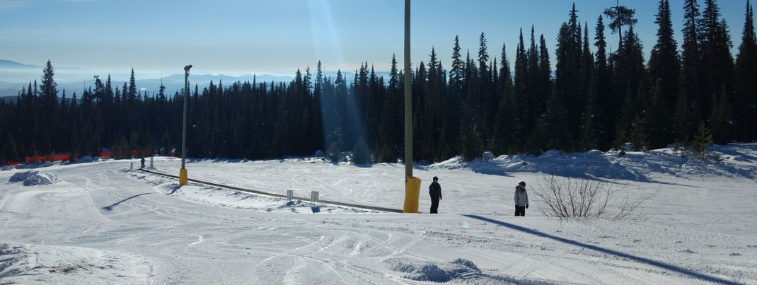 Im separaten Adventure Park befindet sich das Übungsgelände