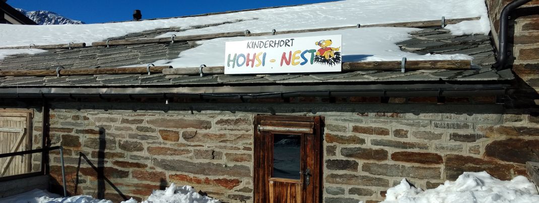 Im Kinderhort werden die Kids betreut.