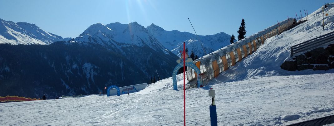 Anfänger dürfen sich auf überdachte Zauberteppiche freuen.