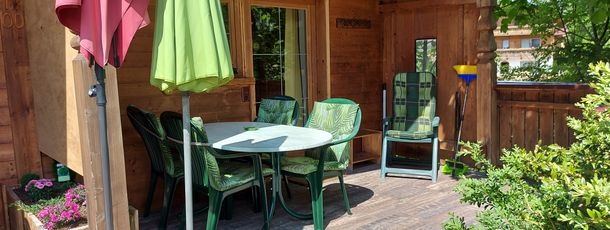 Terrasse zum genießen und verweilen