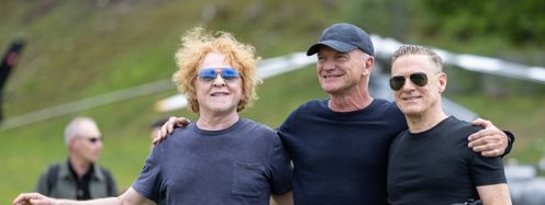 Drei Legenden werden heuer musikalisch die Skisaison in Schladming eröffnen: Bryan Adams (v.r.), Sting und Simply Red.