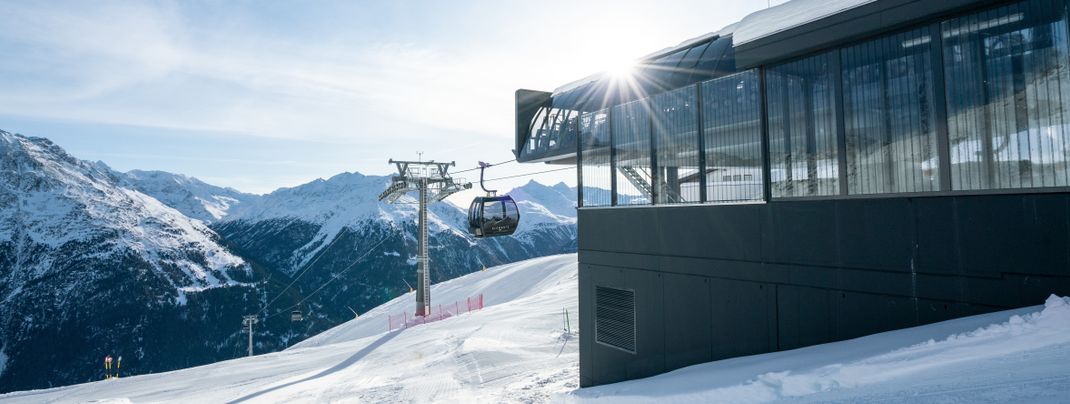 Die neue Rotkoglbahn in Hochsölden