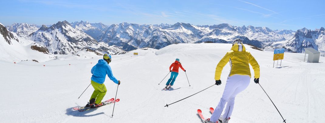 Skivergn&uuml;gen auf 305 Pistenkilometern bietet das gr&ouml;&szlig;te Skigebiet &Ouml;sterreichs am Arlberg.