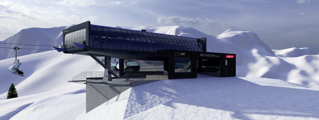 Über eine neue komfortable 6er Sesselbahn dürfen sich die Wintersportler in Nassfeld freuen.