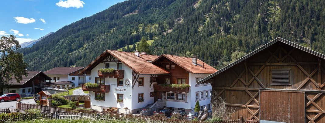 Detaillierte Infos zur Unterkunft Apart Bergland