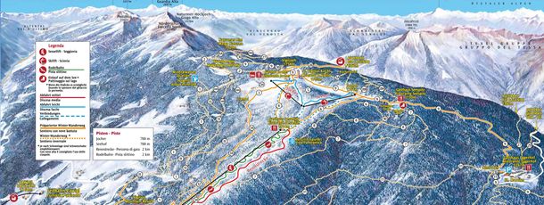 Information about the ski resort Vigiljoch