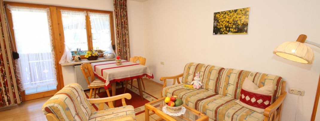 Wohnzimmer FeWo Ifen Edelweiss