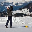 Wie wäre es mit einer Partie Eisgolf nach dem Skifahren?