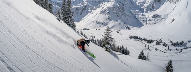 Über 7 Kilometer an Skirouten erwarten Freerider in Sportgastein.