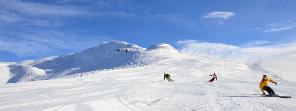 Bei schönem Wetter kannst du eine tolle Aussicht genießen.
