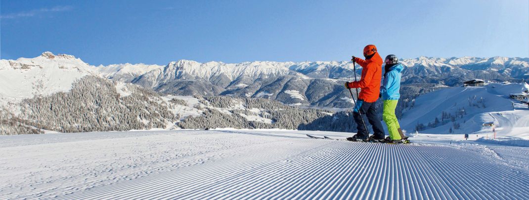 Das Skigebiet bietet mehr als 100 Pistenkilometer.