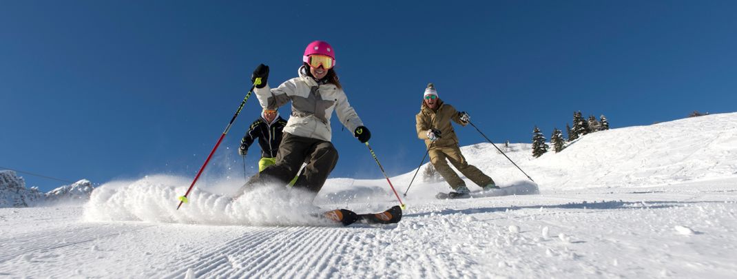 In der Region rund um Sterzing warten zwei Skigebiete.