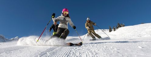 In der Region rund um Sterzing warten zwei Skigebiete.