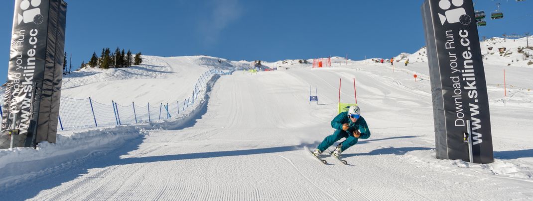 Skiline Gastein: Fühle dich wie ein Skirennfahrer