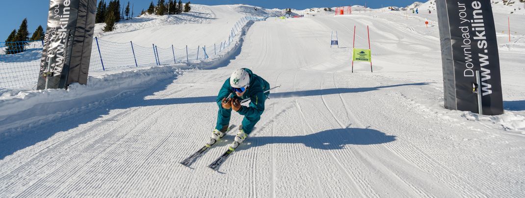 Skiline Gastein: Fühle dich wie ein Skirennfahrer