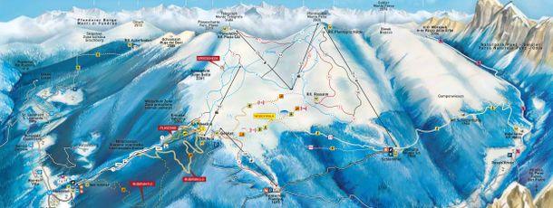 Pistenplan Plose