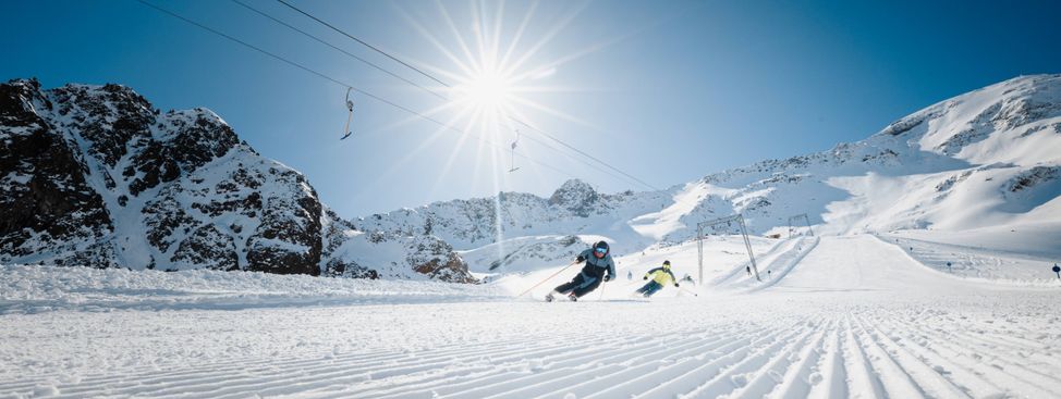 Erlebe Frühlingsskifahren auf höchstem Niveau.