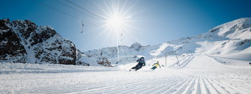 Erlebe Frühlingsskifahren auf höchstem Niveau.