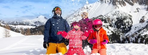 Das familiäre Skigebiet Malbun bietet zahlreiche winterliche Aktivitäten.