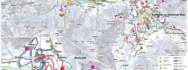 Information on Cross-Country Skiing at Saalfelden
