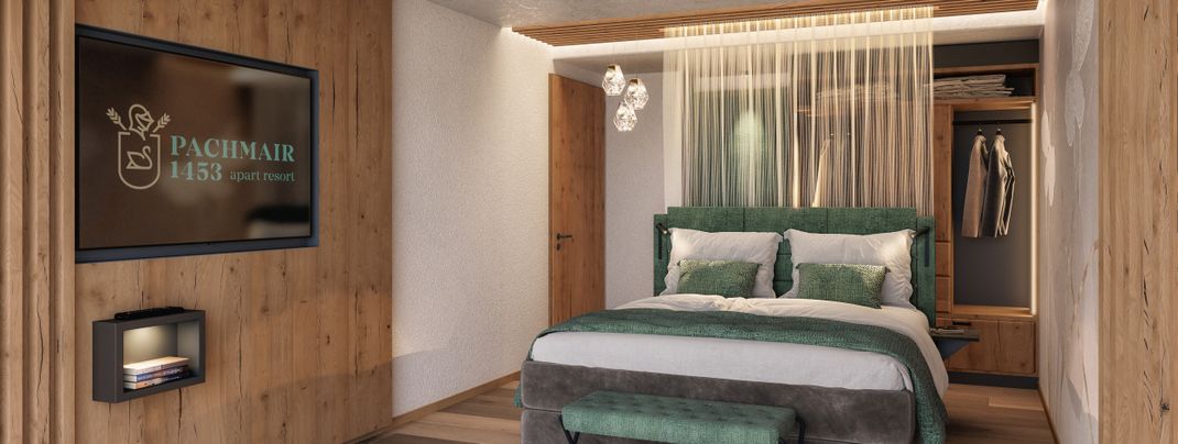 Schlafzimmer Appartement Deluxe Modern