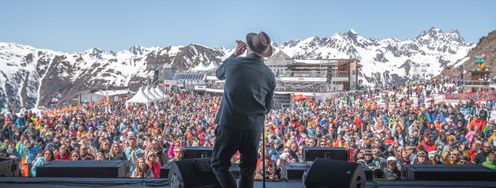 Beim Spring Blanc in der Silvretta Arena erwarten dich jede Menge Highlight-Events.