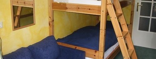 Zimmer mit Stockbett