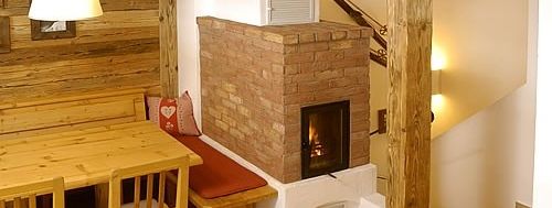 Kachelofen in der Fewo