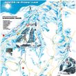 Der Pistenplan des Skigebiets Prüm Schwarzer Mann in der Eifel, Rheinland-Pfalz.