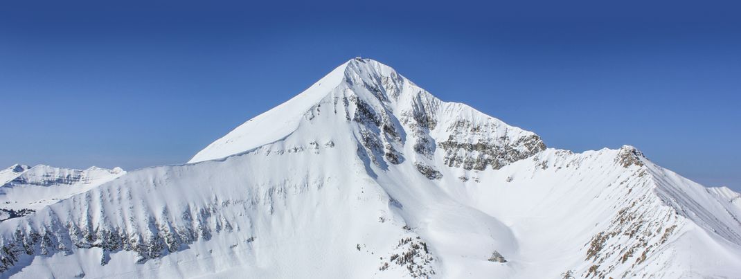 Due to Lone Mountain's slight resemblance with Matterhorn, Big Sky Resort is sometimes referred to as 