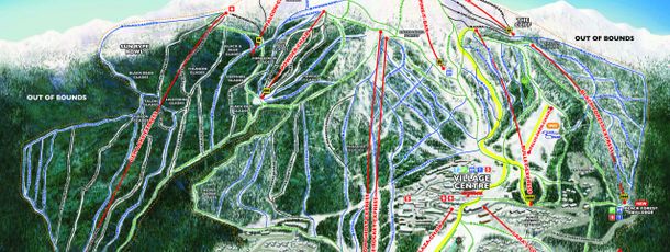 Trail Map Big White