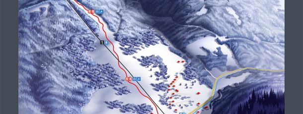 Trail Map Mosorny Gron