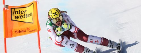 Zwei Damenrennen stehen auf der Kandahar-Piste in St. Anton auf dem Programm.