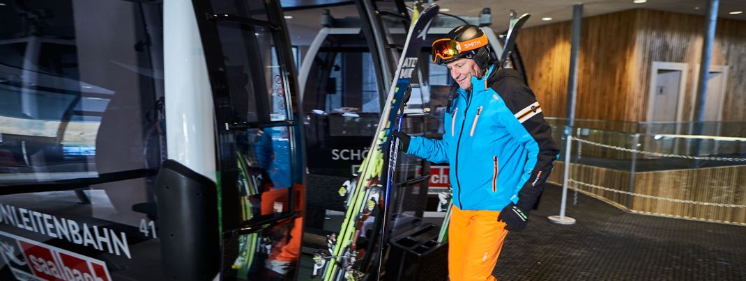 3200 Personen können mit der neuen Schönleitenbahn pro Stunde auf den Berg befördert werden.