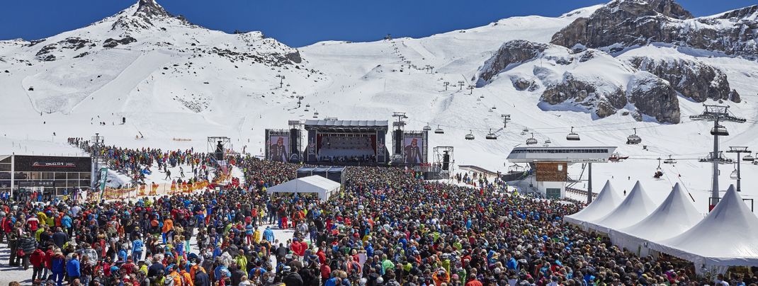In der Ski-Arena Samnaun/Ischgl warten im April tolle Events.