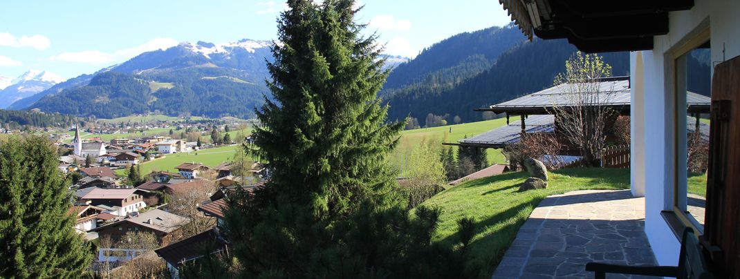 Ausblick Wohnung Panorama im Sommer