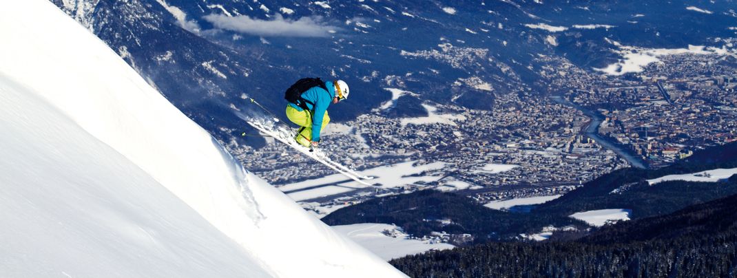 In der Axamer Lizum erlebst du tolle Abfahrten vor einzigartiger Kulisse.