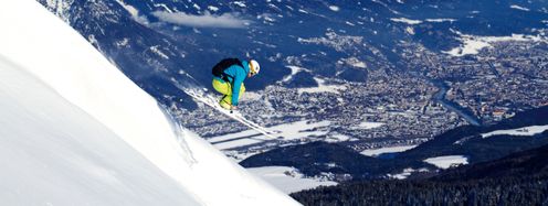 In der Axamer Lizum erlebst du tolle Abfahrten vor einzigartiger Kulisse.