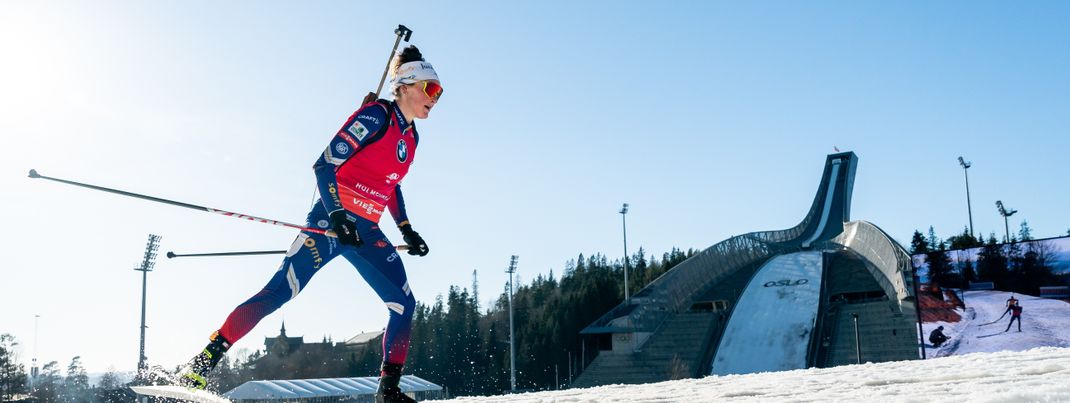Am Holmekollen in Oslo steht das große Weltcupfinale mit sechs Biathlonrennen auf dem Programm.