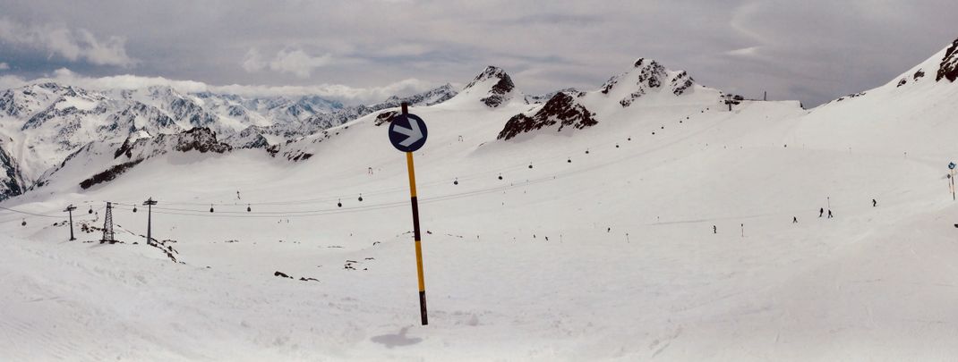 Tiefenbachgletscher in Sölden