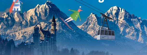 Detaillierte Infos zum Skiurlaub im Skigebiet Tegelberg Schwangau