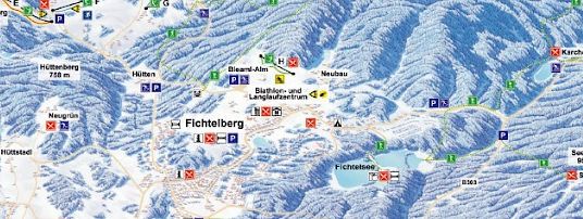 Pistenplan Bleaml Alm
