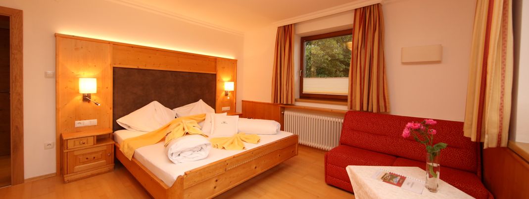 Doppelzimmer bzw. Dreibettzimmer