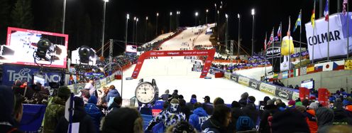 Beide Läufe finden in Madonna die Campiglio unter Flutlicht statt.