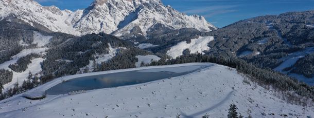 Speicherbecken Natrun in Maria Alm