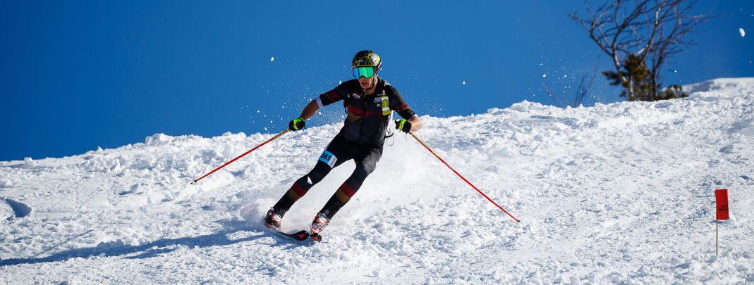 Die Abfahrten finden meist im freien Skigelände abseits der Pisten statt.