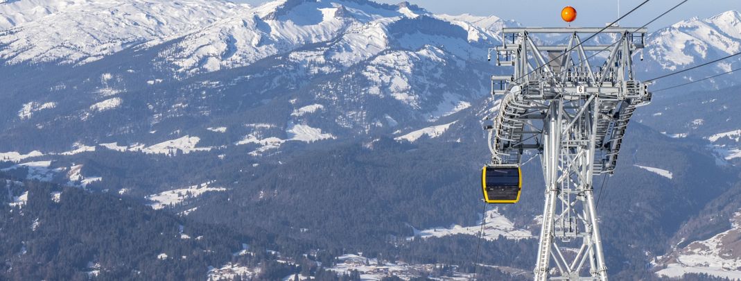 Die Nebelhornbahn in Oberstdorf wurde für 55 Millionen Euro erneuert.