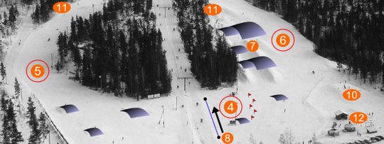 Information about the ski resort Parra