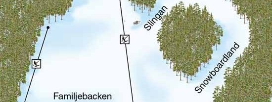 Information about the ski resort Asbybacken
