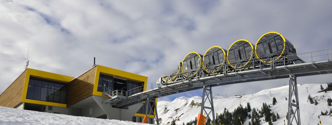 Vier Kabinentrommeln hat jedes der beiden Fahrzeuge.